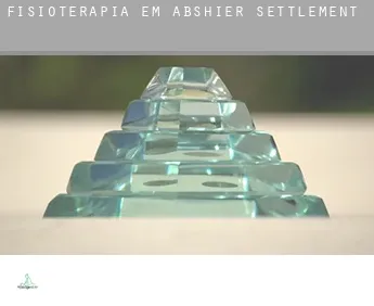 Fisioterapia em  Abshier Settlement