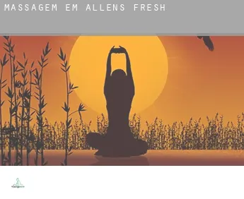 Massagem em  Allens Fresh