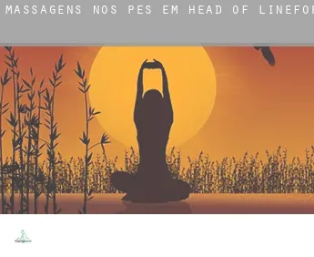 Massagens nos pés em Head of Linefork