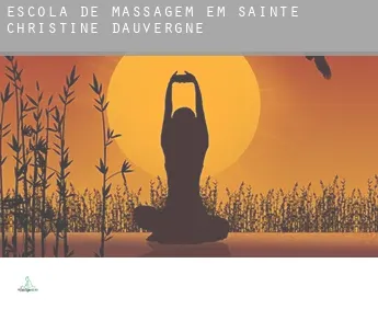 Escola de massagem em  Sainte-Christine-d'Auvergne